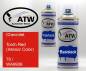 Preview: Chevrolet, Torch Red (Interior Color), 70 / WA9936: 400ml Sprühdose + 400ml Klarlack - Set, von ATW Autoteile West.